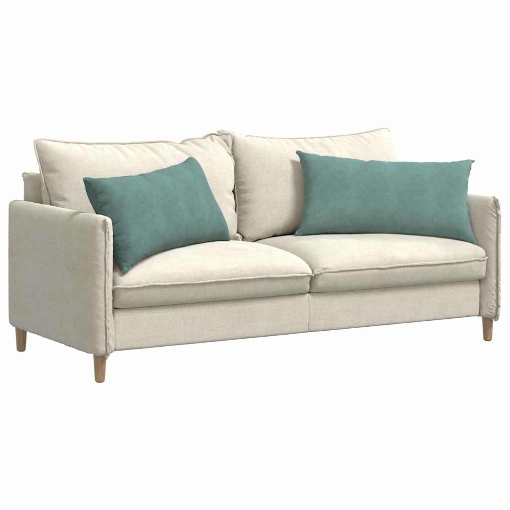 Sofakissen 2 pcs Meergrün 80 x 40 cm Cordstoff