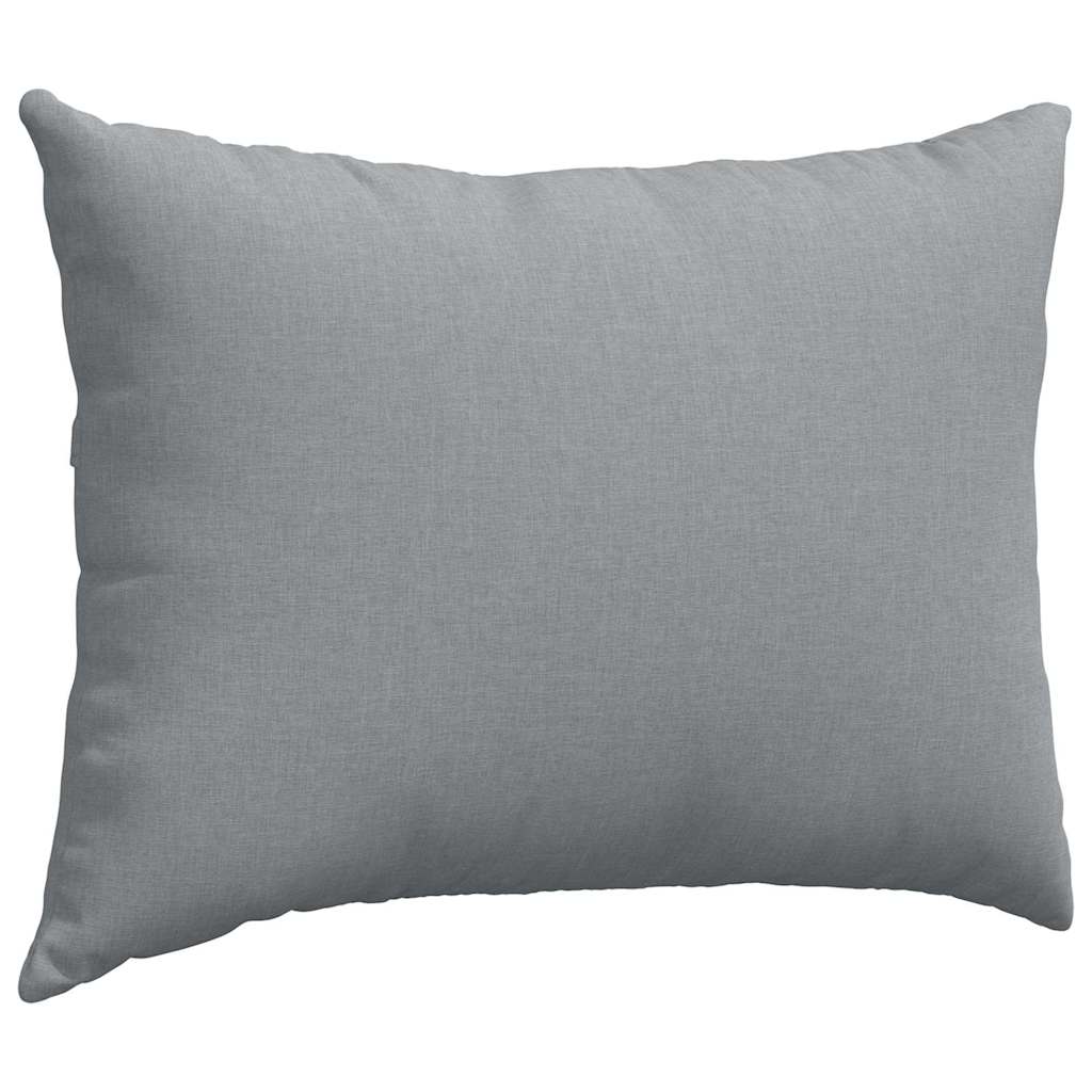 Sofakissen 2 stk. Stoff Hellgrau 70 x 50 cm