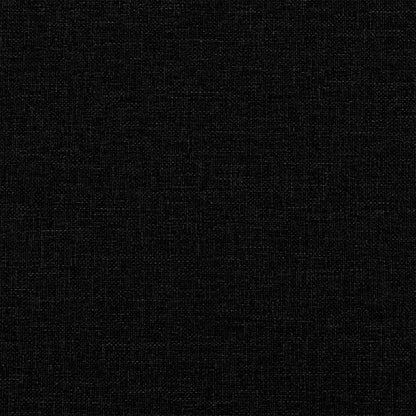 Sofakissen 2 stk. Stoff Schwarz 70 x 50 cm