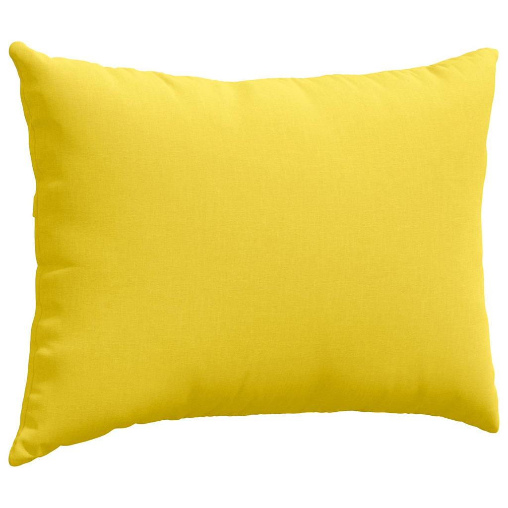 Sofakissen 2 stk. Stoff Helles Gelb 70 x 50 cm