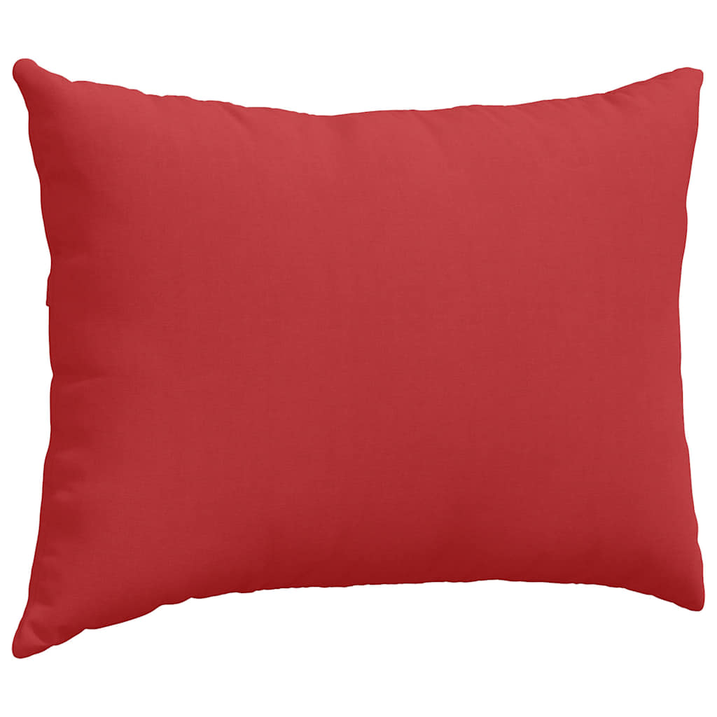 Sofakissen 2 stk. Stoff Rot 70 x 50 cm