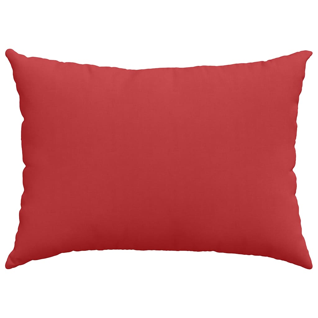 Sofakissen 2 stk. Stoff Rot 70 x 50 cm