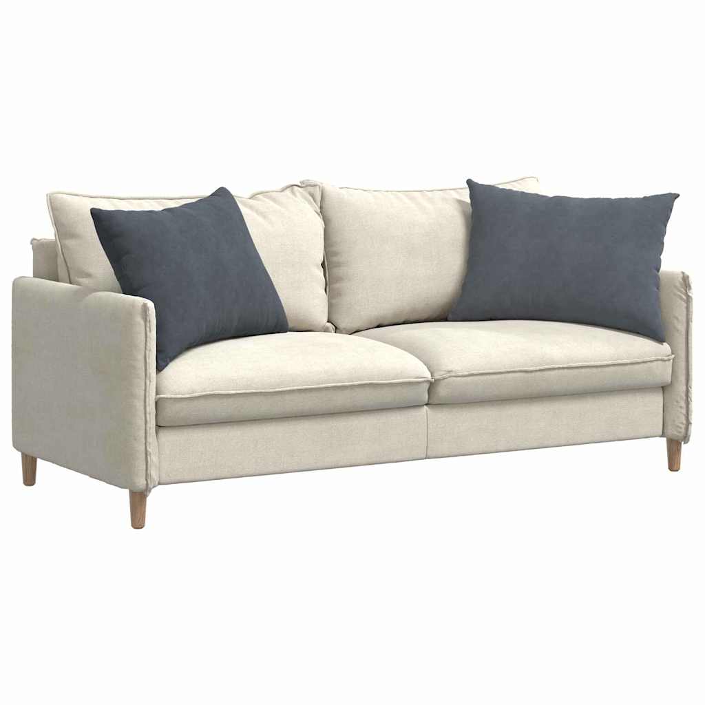 Sofakissen 2 pcs Dunkelgrau 70 x 50 cm Cordstoff