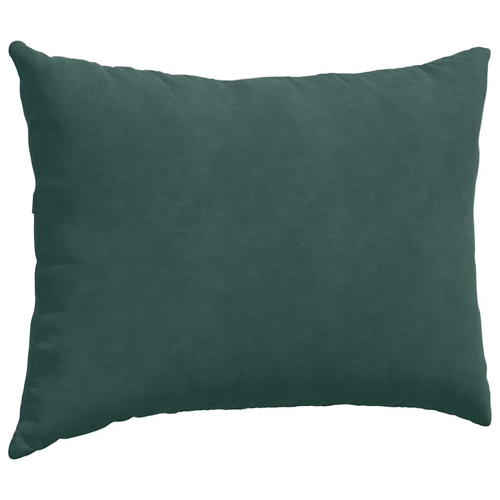 Sofakissen 2 pcs Dunkelgrün 70 x 50 cm Cordstoff