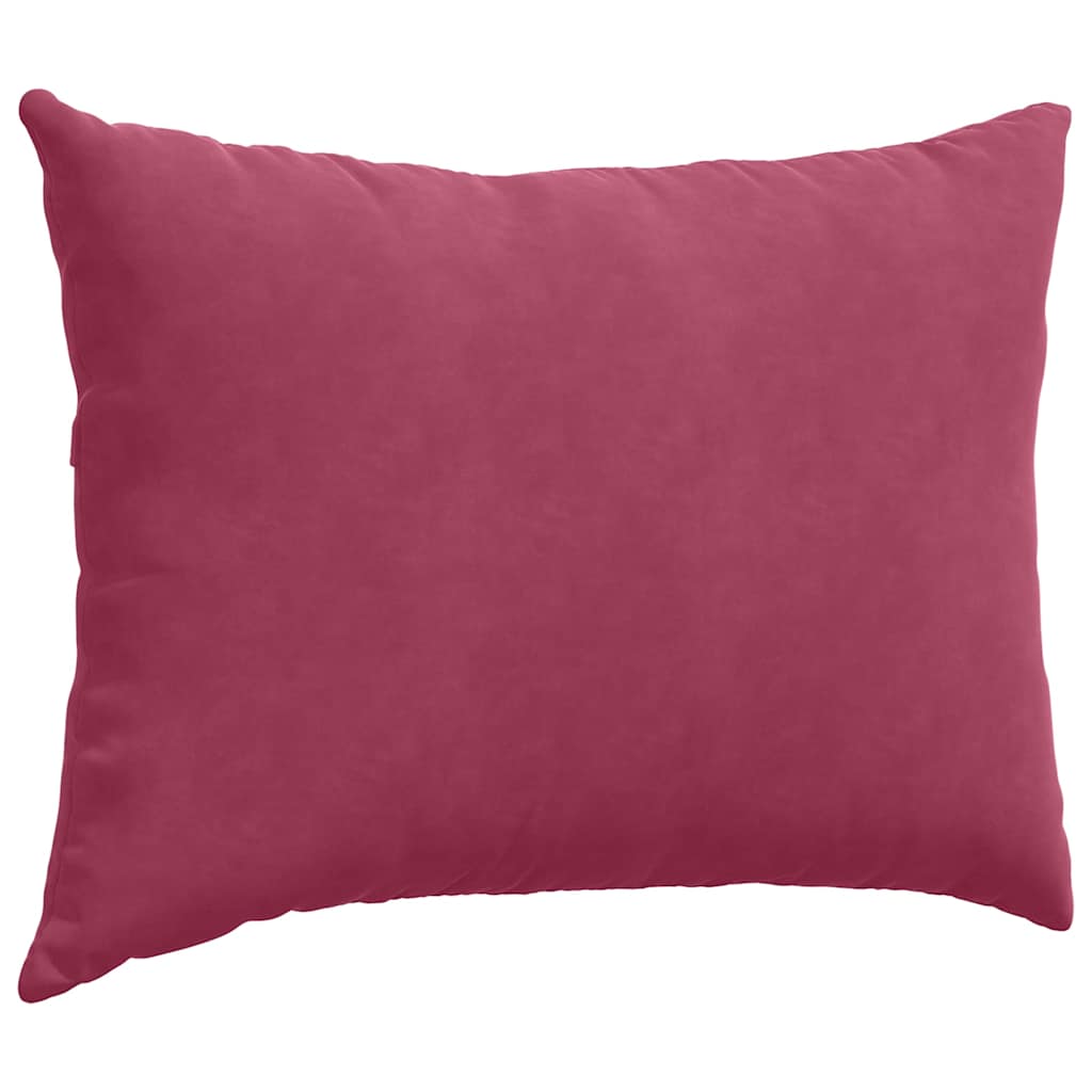 Sofakissen 2 pcs Weinrot 70 x 50 cm Cordstoff