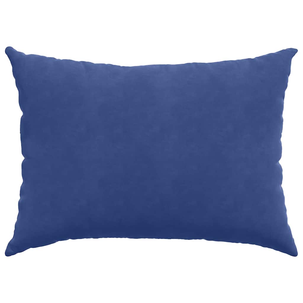 Sofakissen 2 pcs Polizeiblau 70 x 50 cm Cordstoff