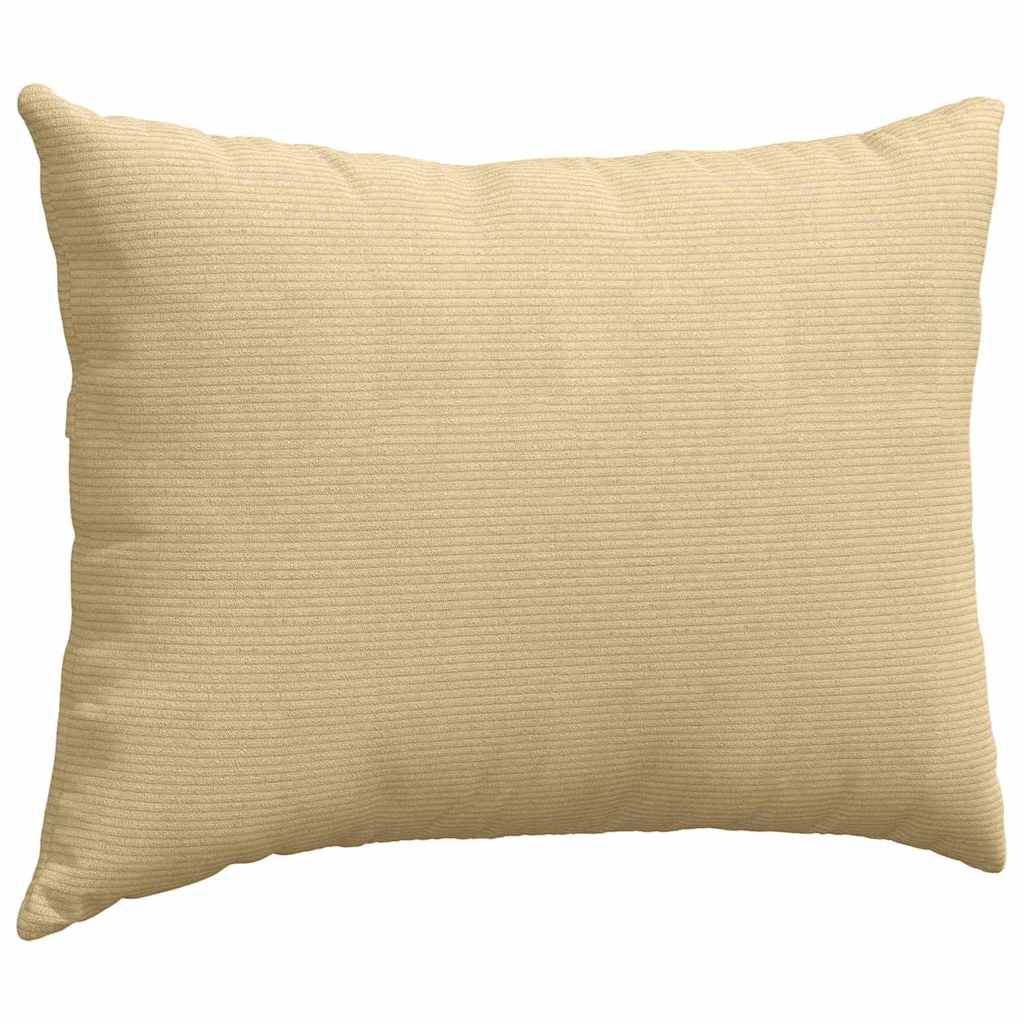 Sofakissen 2 pcs Grau-Grün 70 x 50 cm Cordstoff