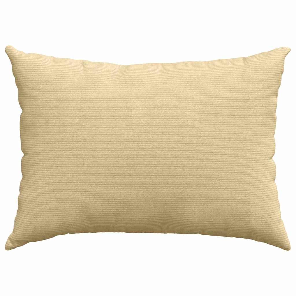 Sofakissen 2 pcs Grau-Grün 70 x 50 cm Cordstoff