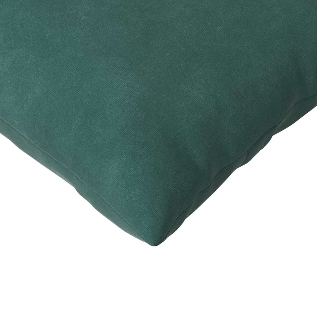 Sofakissen 2 pcs Dunkelgrün 120 x 40 cm Cordstoff