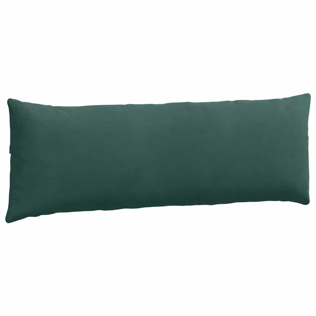 Sofakissen 2 pcs Dunkelgrün 120 x 40 cm Cordstoff