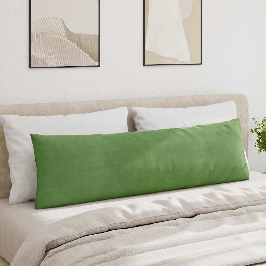 Sofakissen 2 pcs Hellgrün 145 x 40 cm Cordstoff