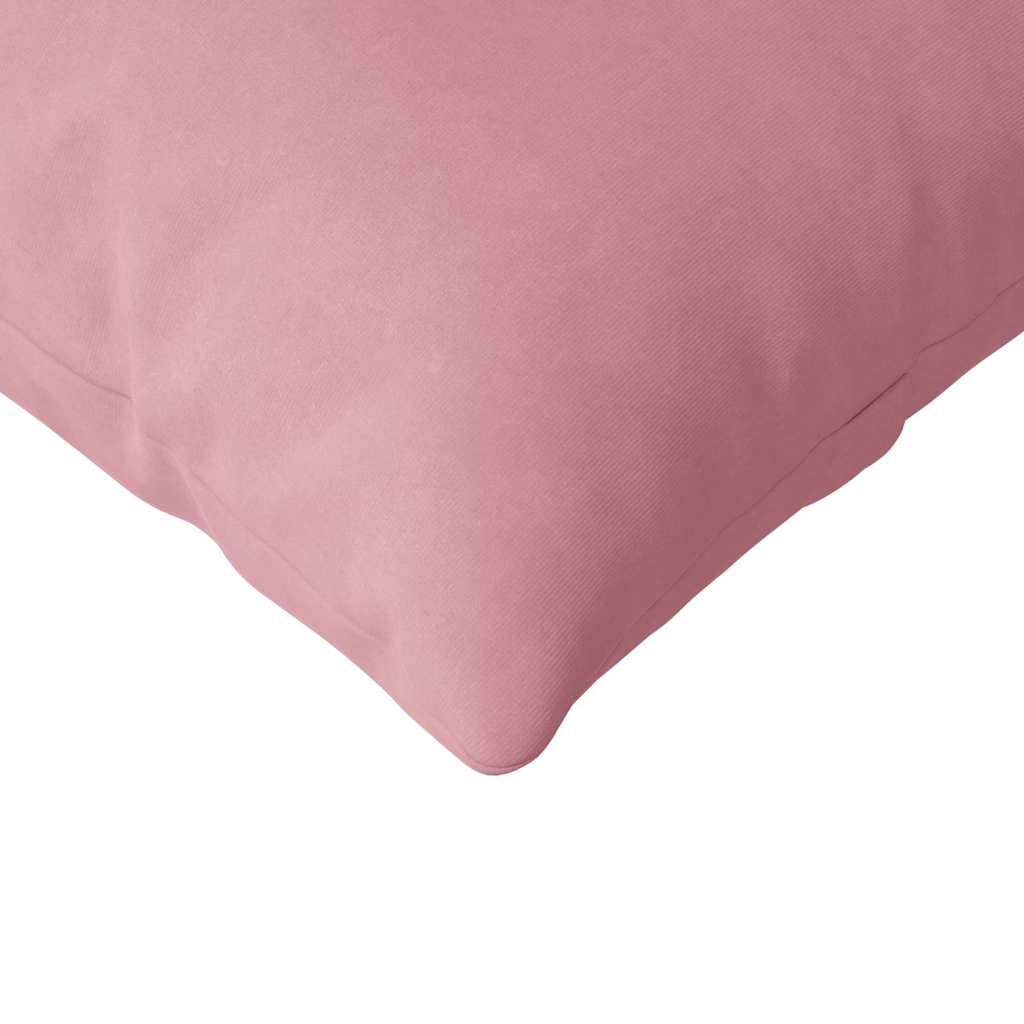 Sofakissen 2 pcs Rosa 145 x 40 cm Cordstoff