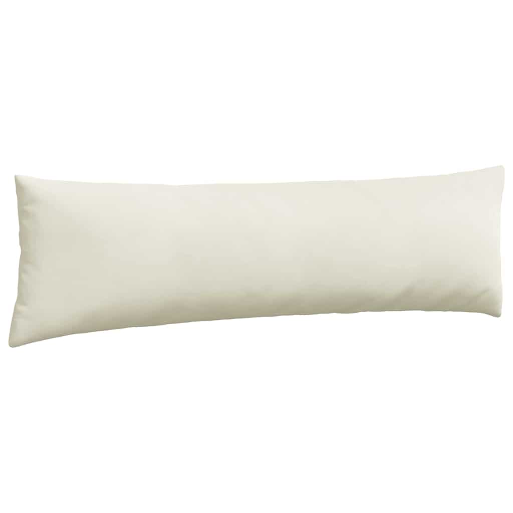 Sofakissen 2 pcs Creme 145 x 40 cm Cordstoff