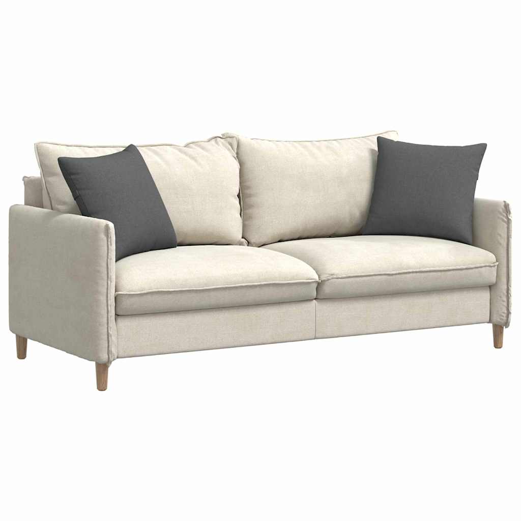 Sofakissen 2 stk. Stoff Dunkelgrau 45 x 45 cm