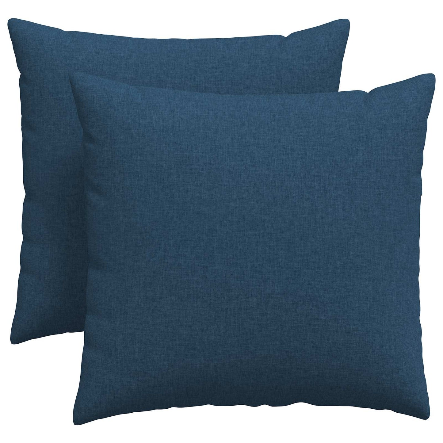 Sofakissen 2 stk. Stoff Blau 45 x 45 cm