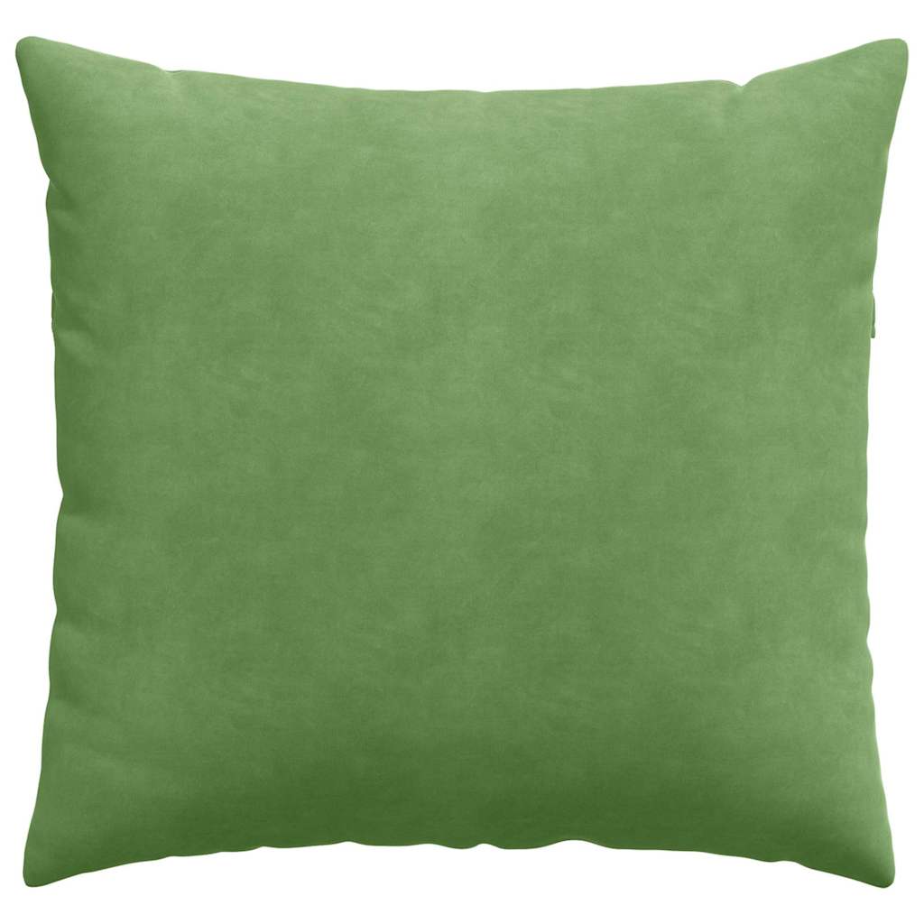 Sofakissen 2 pcs Hellgrün 45 x 45 cm Cordstoff