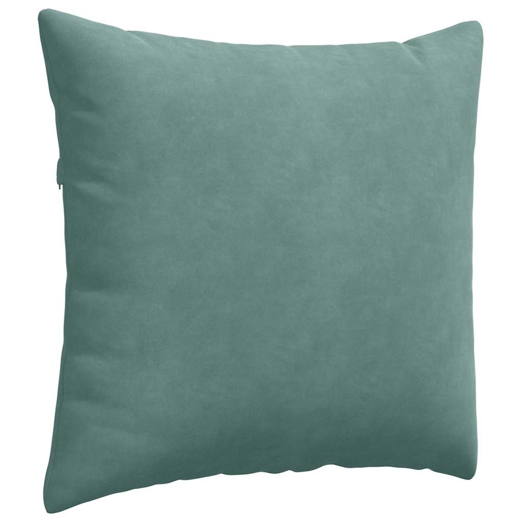 Sofakissen 2 pcs Meergrün 45 x 45 cm Cordstoff