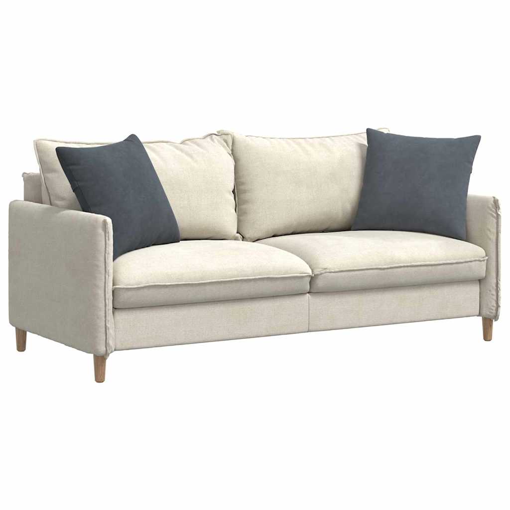 Sofakissen 2 pcs Dunkelgrau 50 x 50 cm Cordstoff
