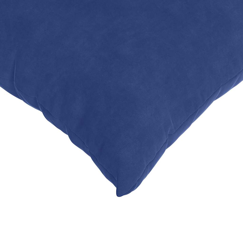 Sofakissen 2 pcs Polizeiblau 50 x 50 cm Cordstoff