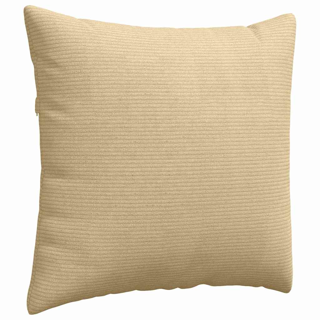Sofakissen 2 pcs Grau-Grün 50 x 50 cm Cordstoff