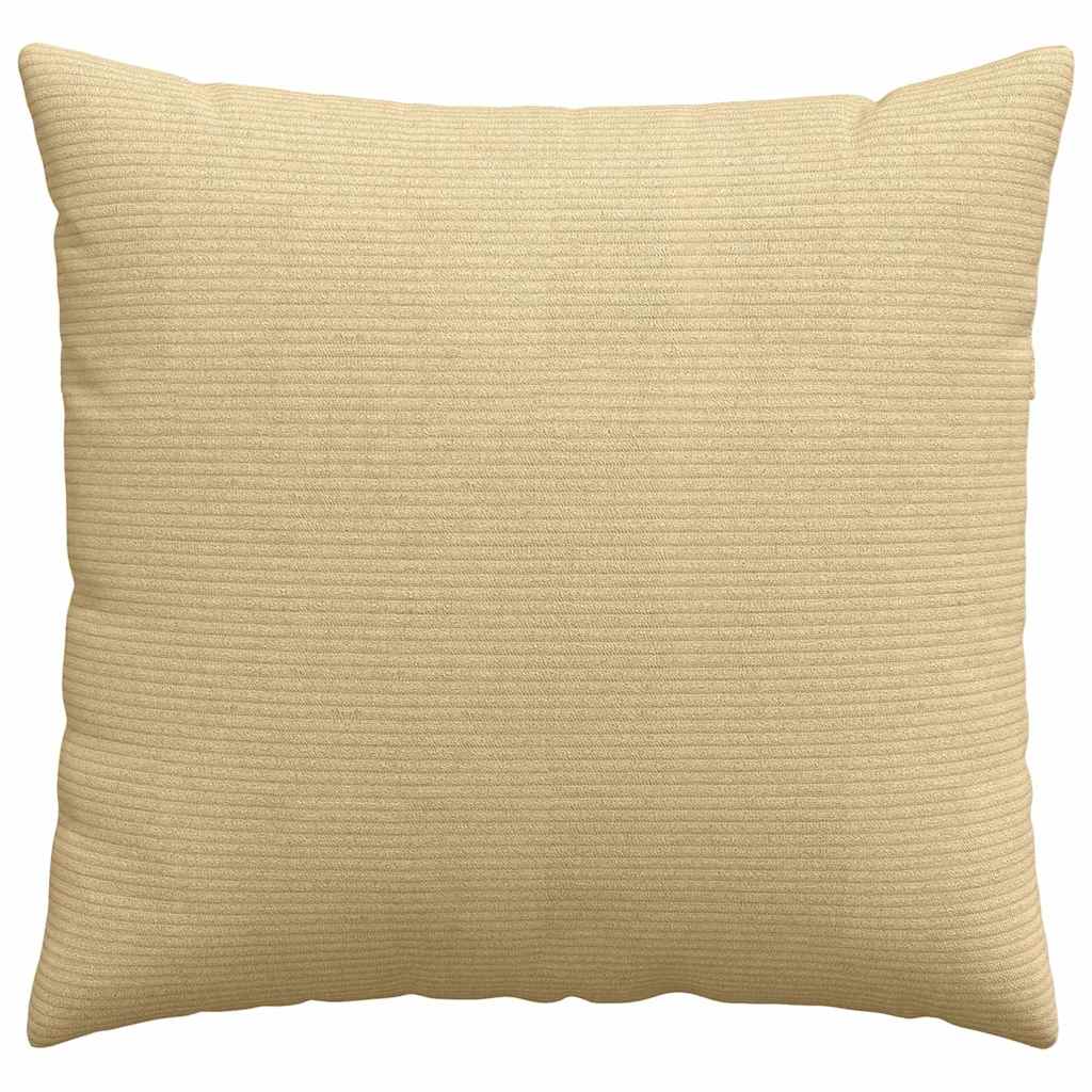 Sofakissen 2 pcs Grau-Grün 50 x 50 cm Cordstoff