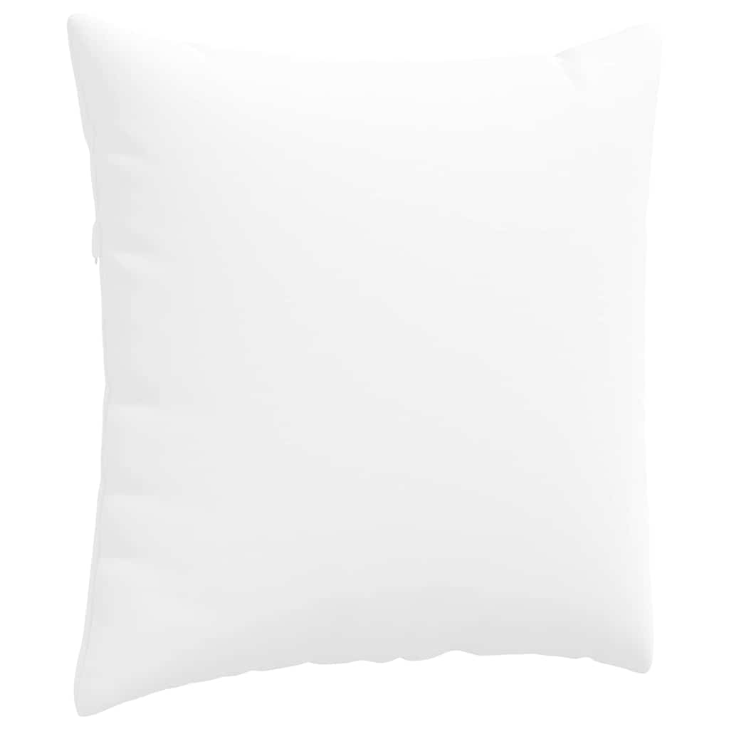 Sofakissen 2 stk. Stoff Weiß 60 x 60 cm