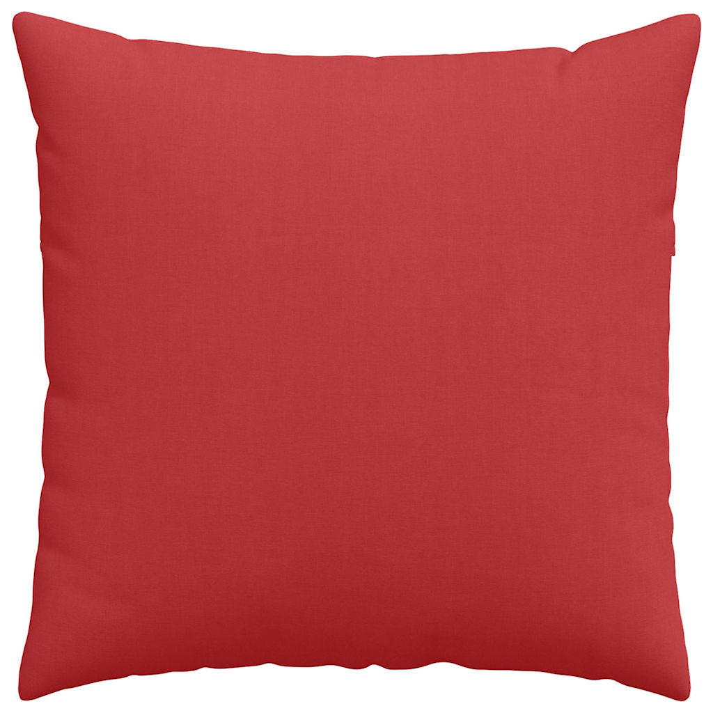 Sofakissen 2 stk. Stoff Rot 60 x 60 cm