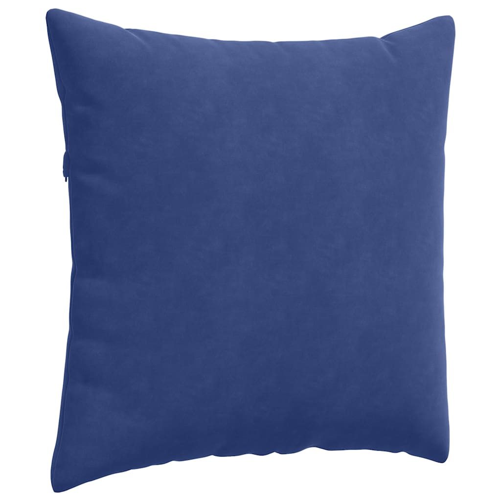 Sofakissen 2 pcs Polizeiblau 60 x 60 cm Cordstoff