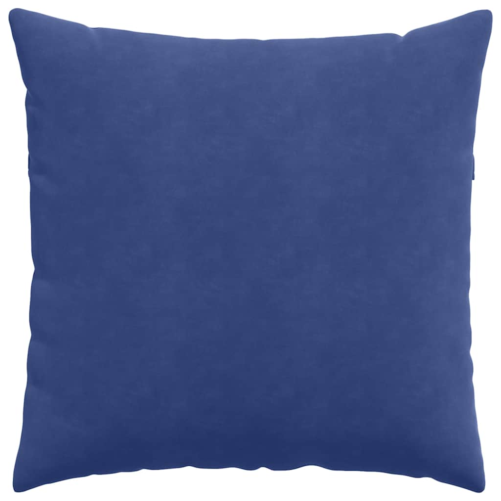 Sofakissen 2 pcs Polizeiblau 60 x 60 cm Cordstoff