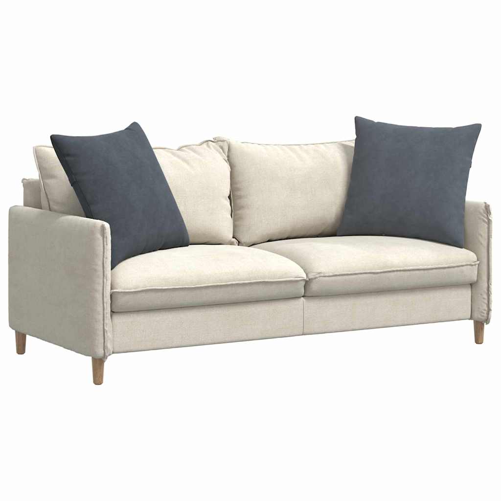 Sofakissen 2 pcs Dunkelgrau 80 x 80 cm Cordstoff