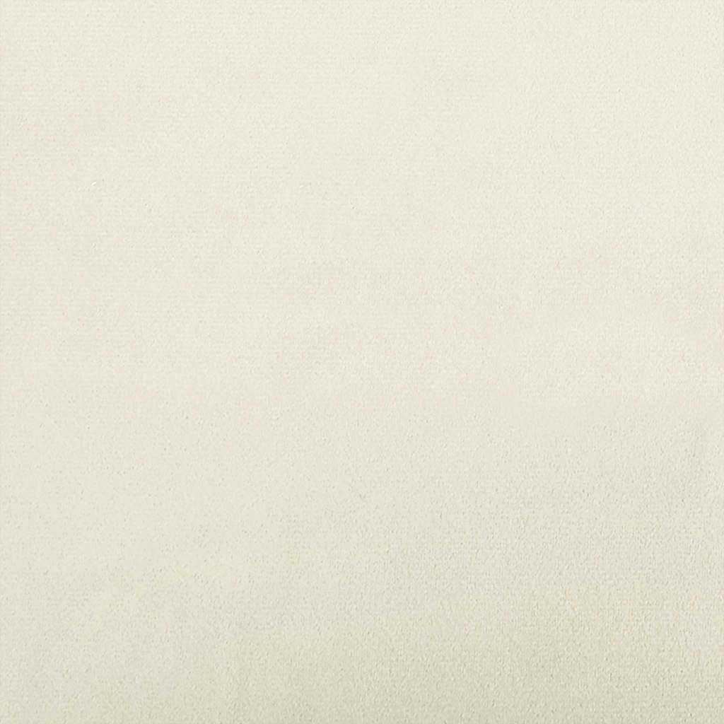 Sitzkissen 2 stk. Samt Creme Ø30 x 13 cm