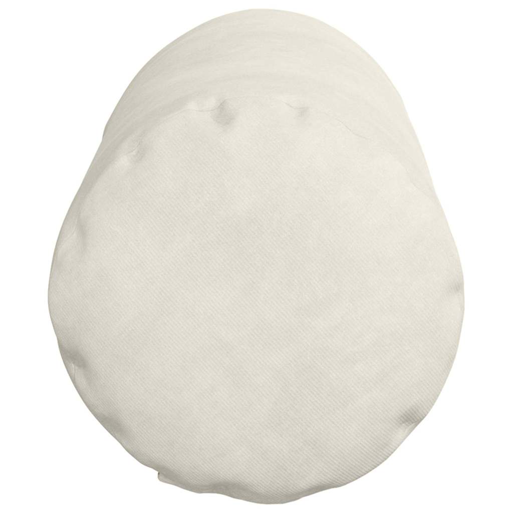 Bolsterkissen 2 pcs Creme Ø 15 x 40 cm Cordstoff