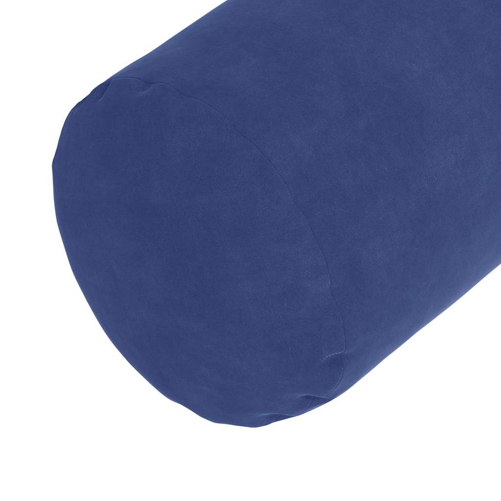 Bolsterkissen 2 pcs Polizeiblau Ø 15 x 40 cm Cordstoff