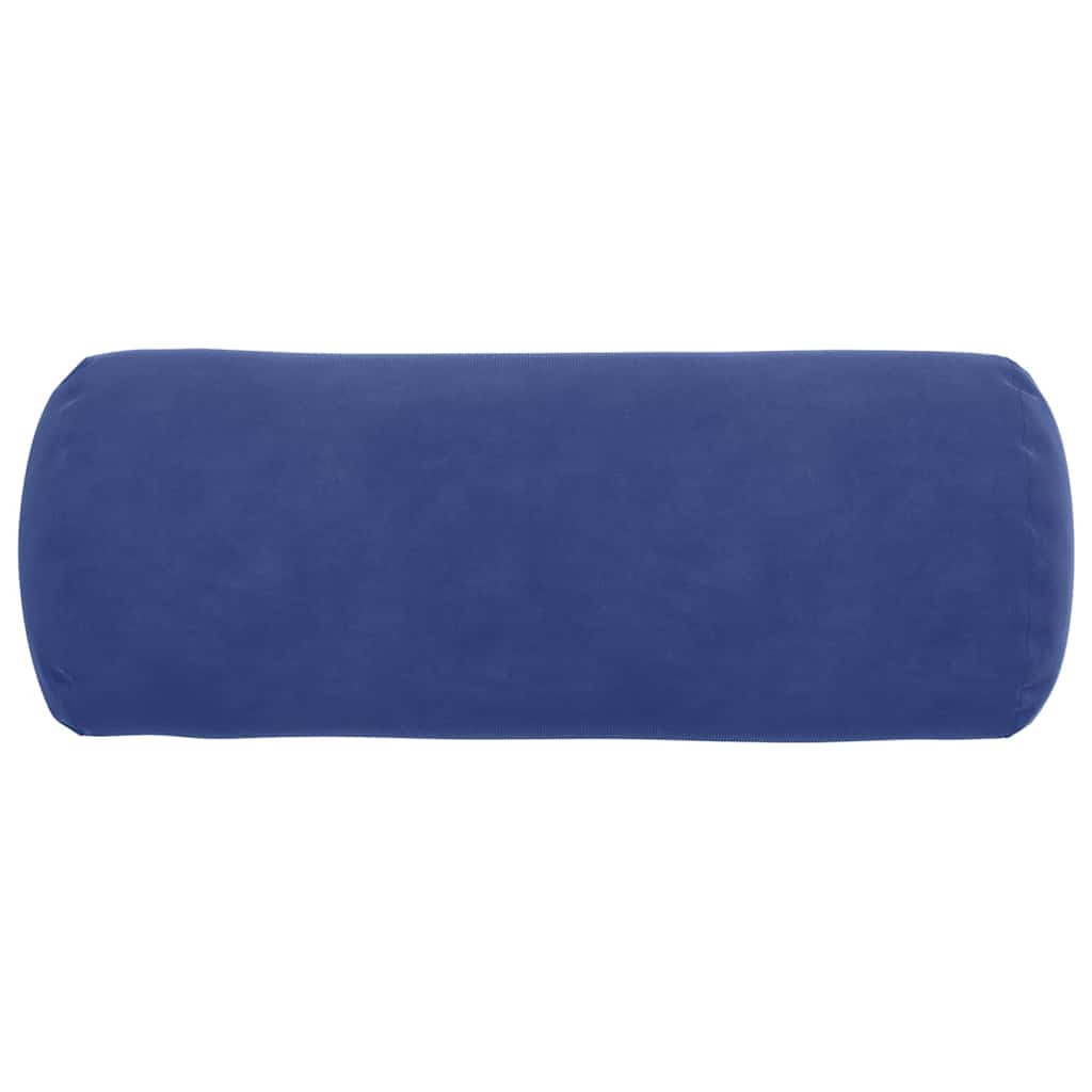 Bolsterkissen 2 pcs Polizeiblau Ø 15 x 40 cm Cordstoff