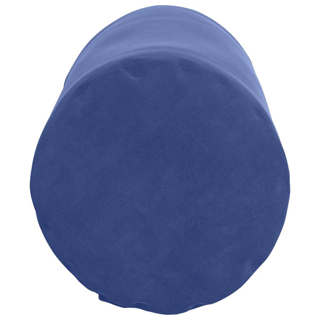Bolsterkissen 2 pcs Polizeiblau Ø 15 x 40 cm Cordstoff