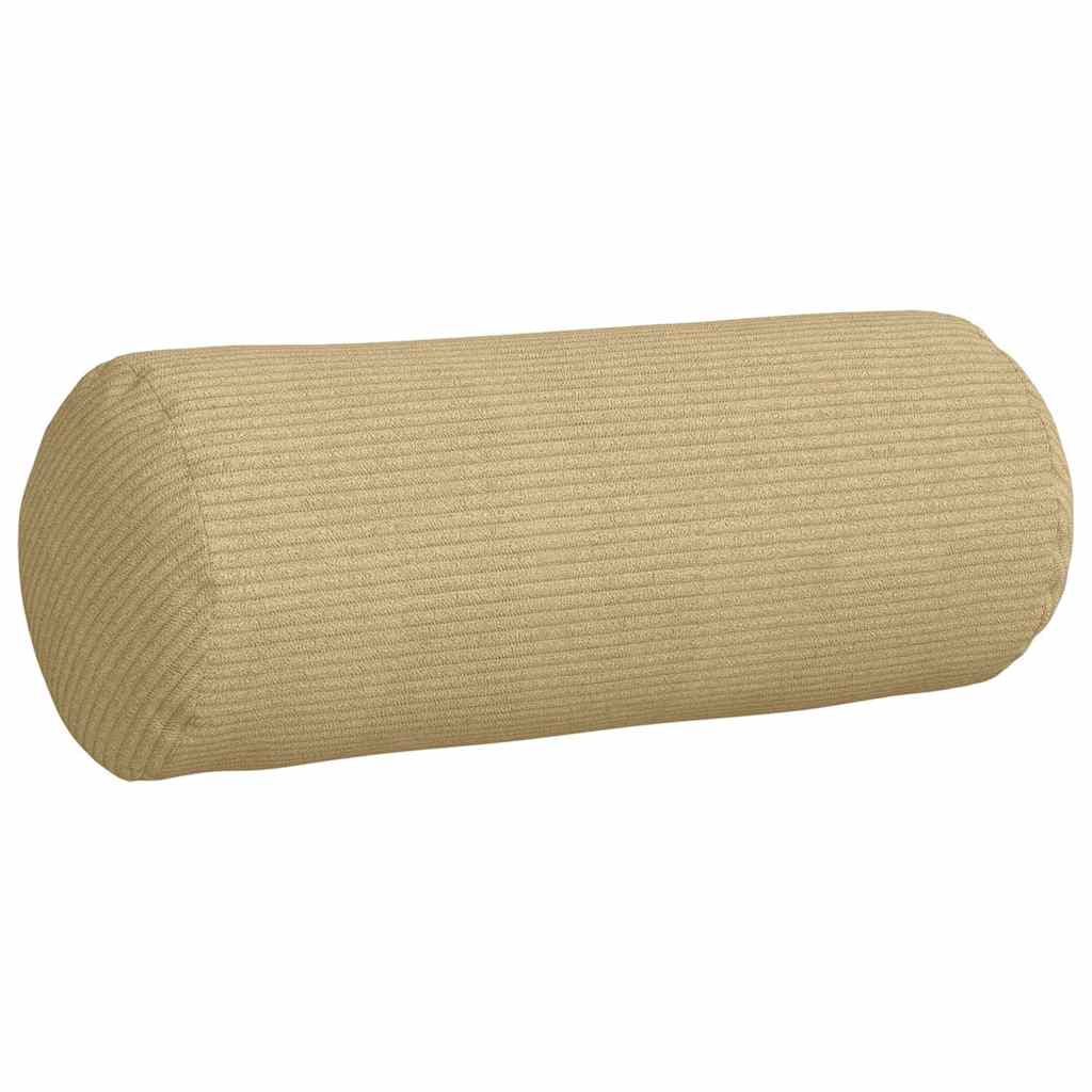 Bolsterkissen 2 pcs Grau-Grün Ø 15 x 40 cm Cordstoff