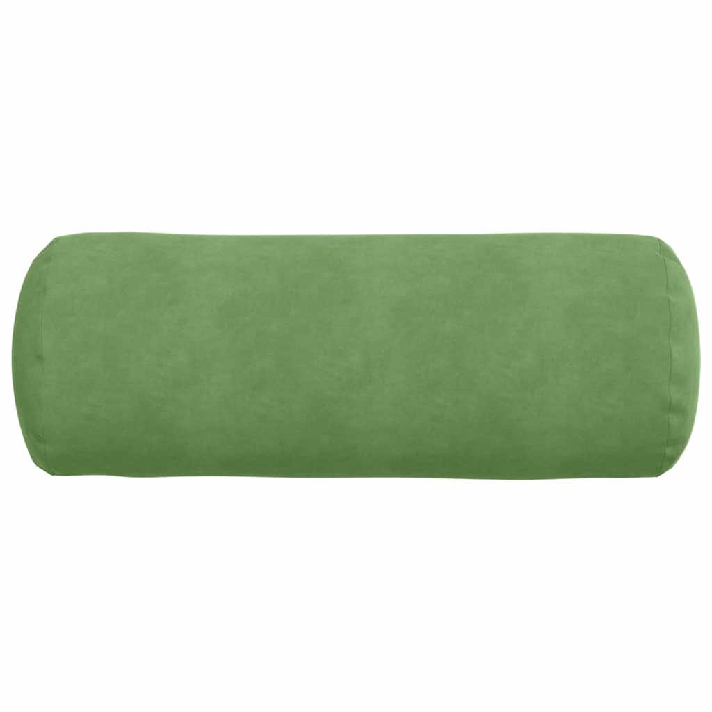 Bolsterkissen 2 pcs Hellgrün Ø 25 x 70 cm Cordstoff