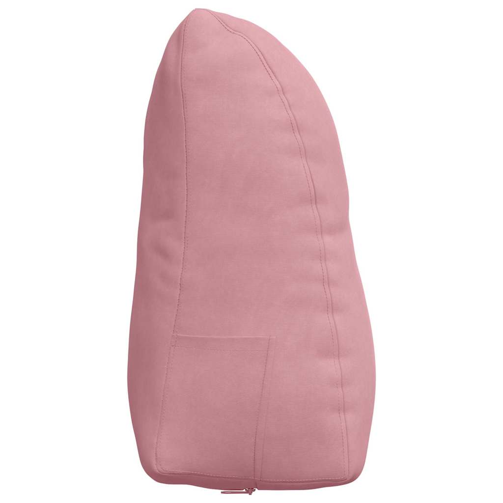 Rücken Kissen Rosa 45 x 24 x 50 cm Samt