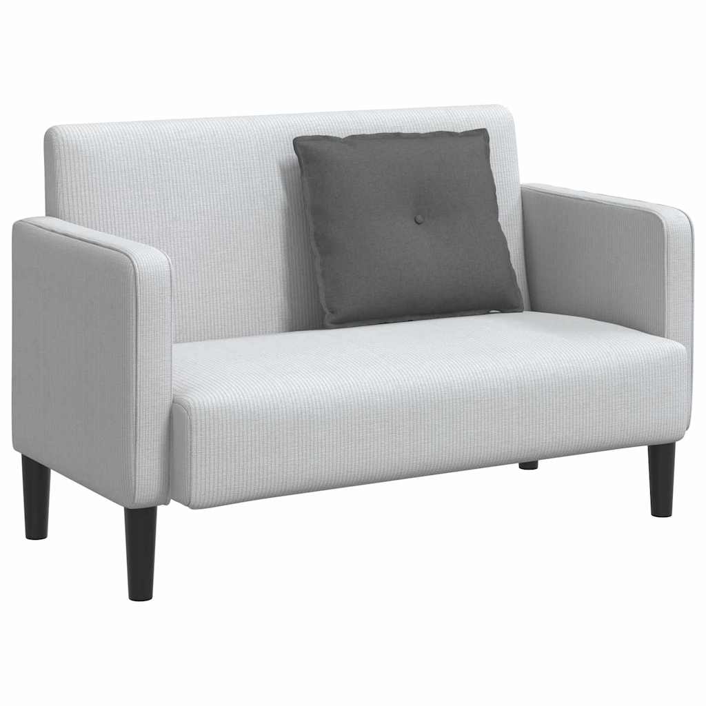Rücken Kissen Dunkelgrau 60 x 19 x 50 cm Stoff