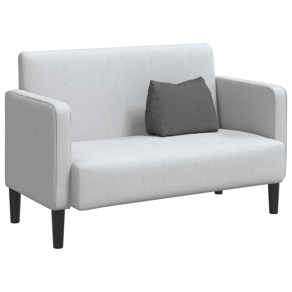 Rücken Kissen Dunkelgrau 45 x 20 x 35 cm Stoff