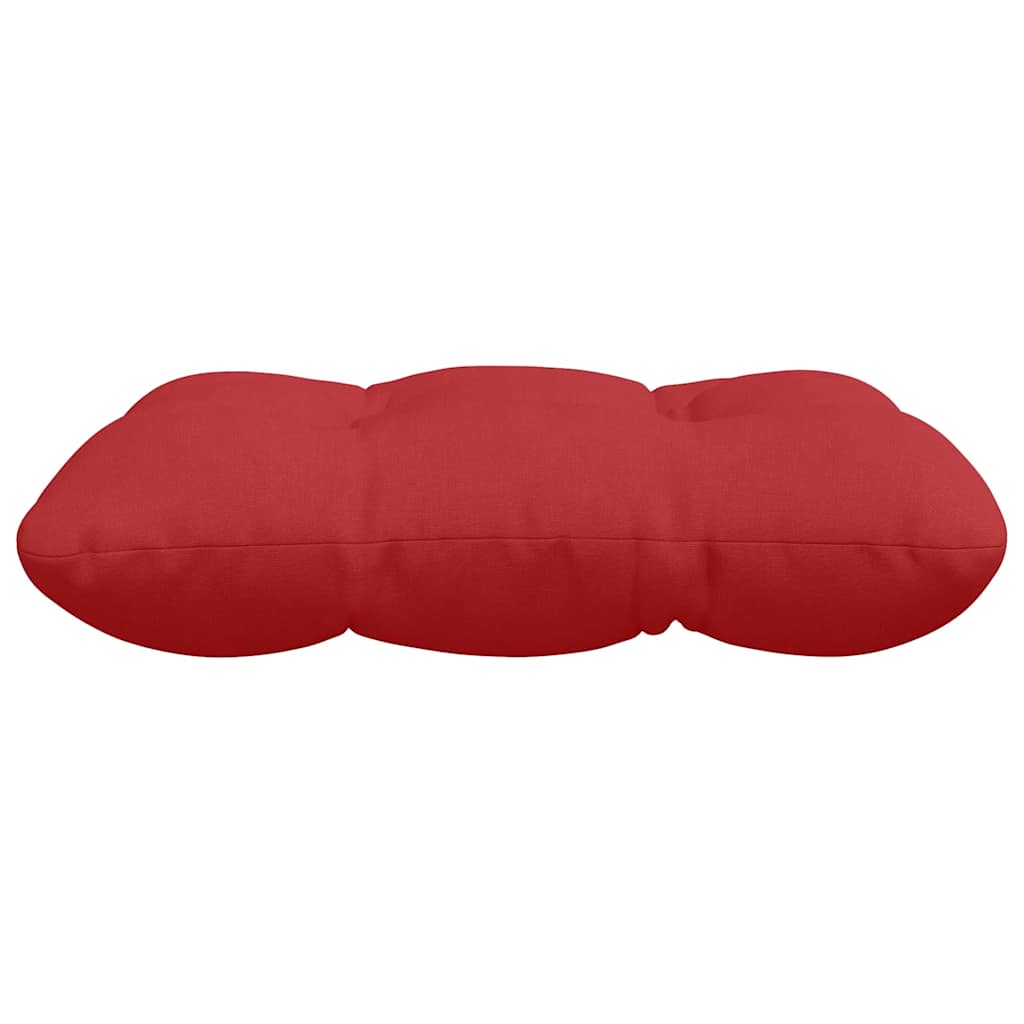 Sitzkissen 4 stk. Stoff Rot 40 x 40 x 12 cm