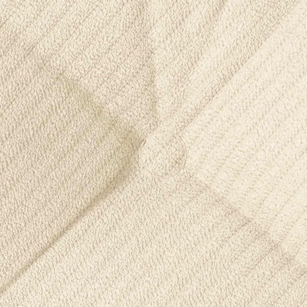 Sitzkissen 4 stk. Cordstoff Creme 40 x 40 cm