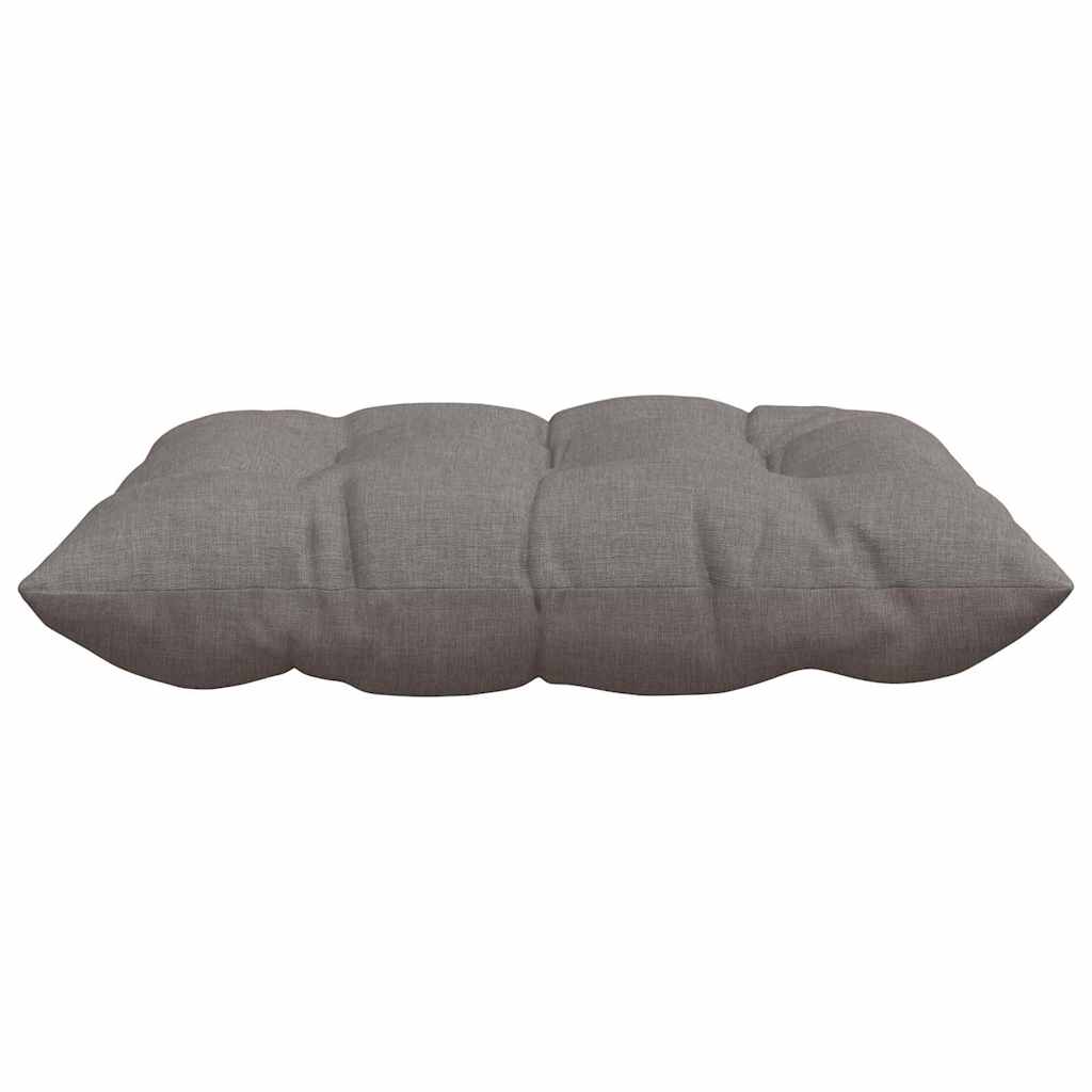 Sitzkissen 4 stk. Stoff Taupe 40 x 40 x 6 cm