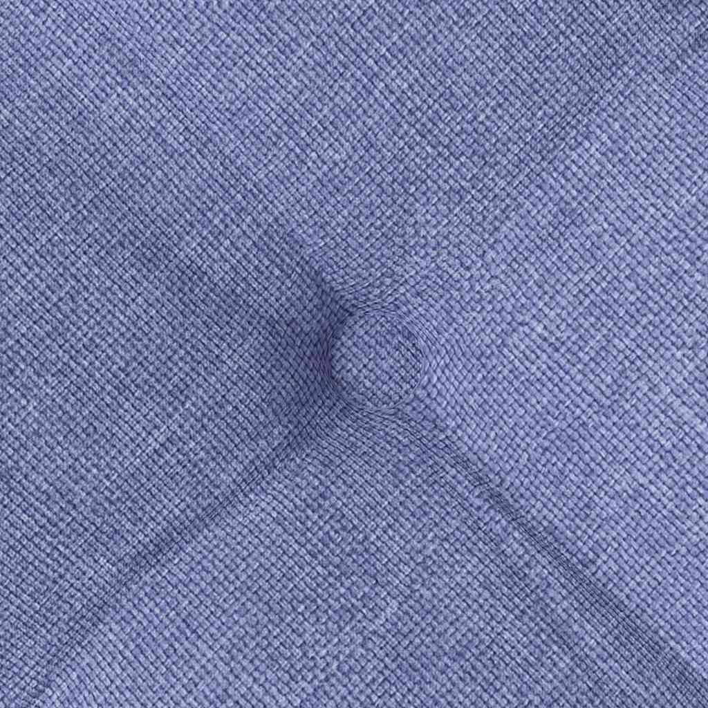 Sitzkissen 4 stk. Stoff Jeans blau 40 x 40 x 6 cm