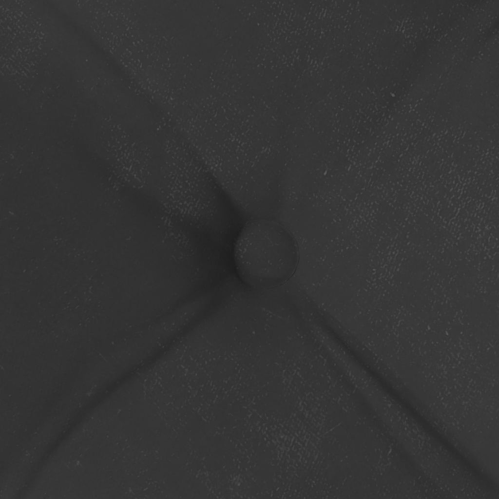 Sitzkissen 4 stk. Mikrofaser Schwarz 40 x 40 x 6 cm