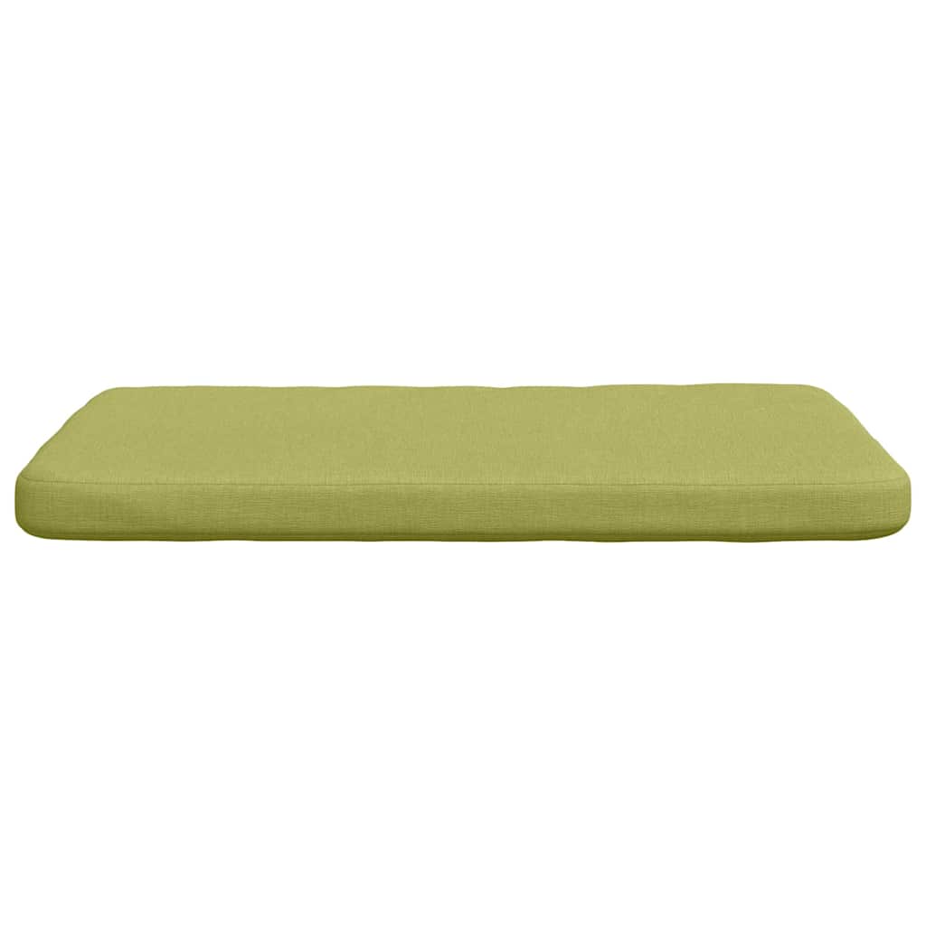 Sitzkissen 4 pcs Hellgrün 40 x 40 x 3 cm Stoff