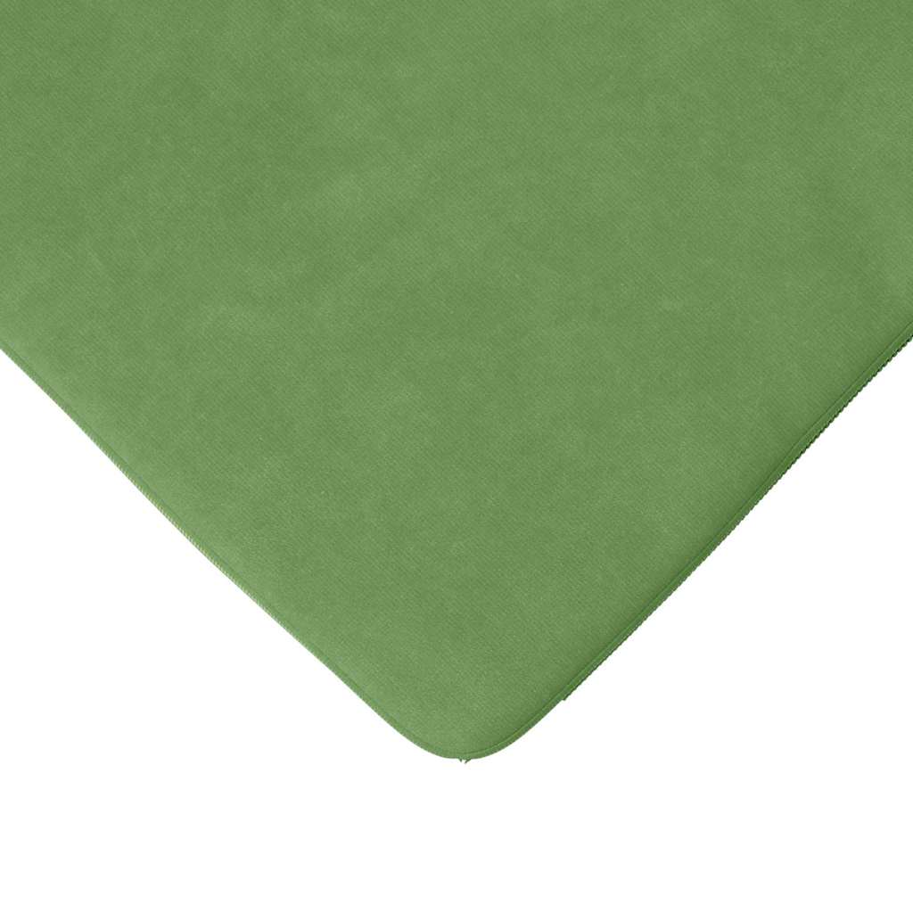 Sitzkissen 4 stk. Samt Hellgrün 40 x 40 x 3 cm