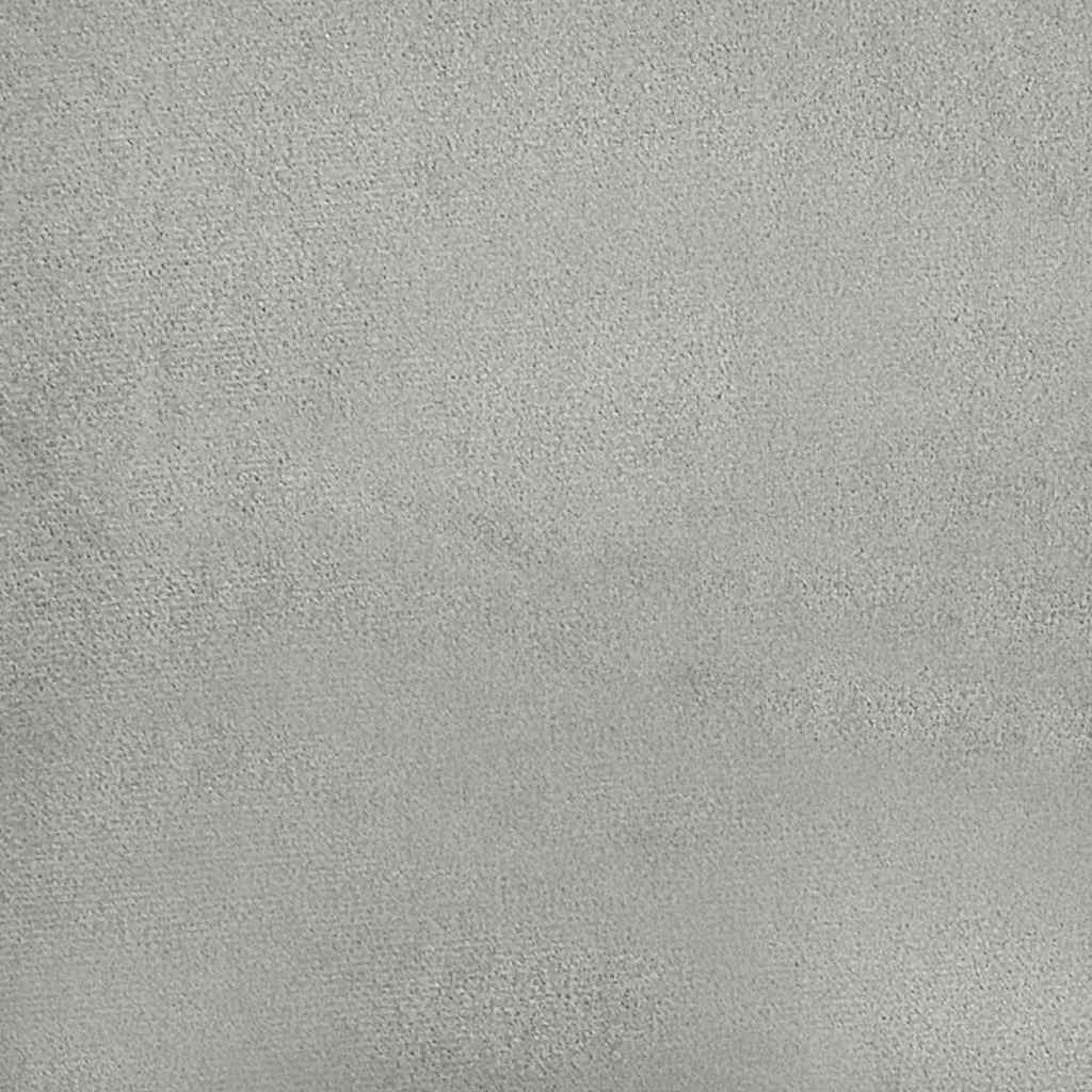Sitzkissen 4 stk. Mikrofaserstoff Hellgrau 40 x 40 x 3 cm