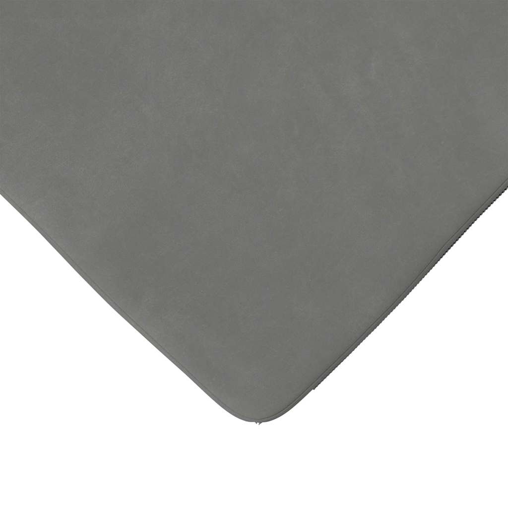 Sitzkissen 4 stk. Mikrofaserstoff Dunkelgrau 40 x 40 x 3 cm
