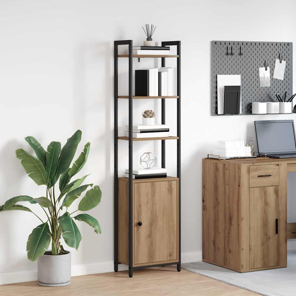 Bücherregal Artisan-Eiche 40 x 24 x 161 cm Holzwerkstoff